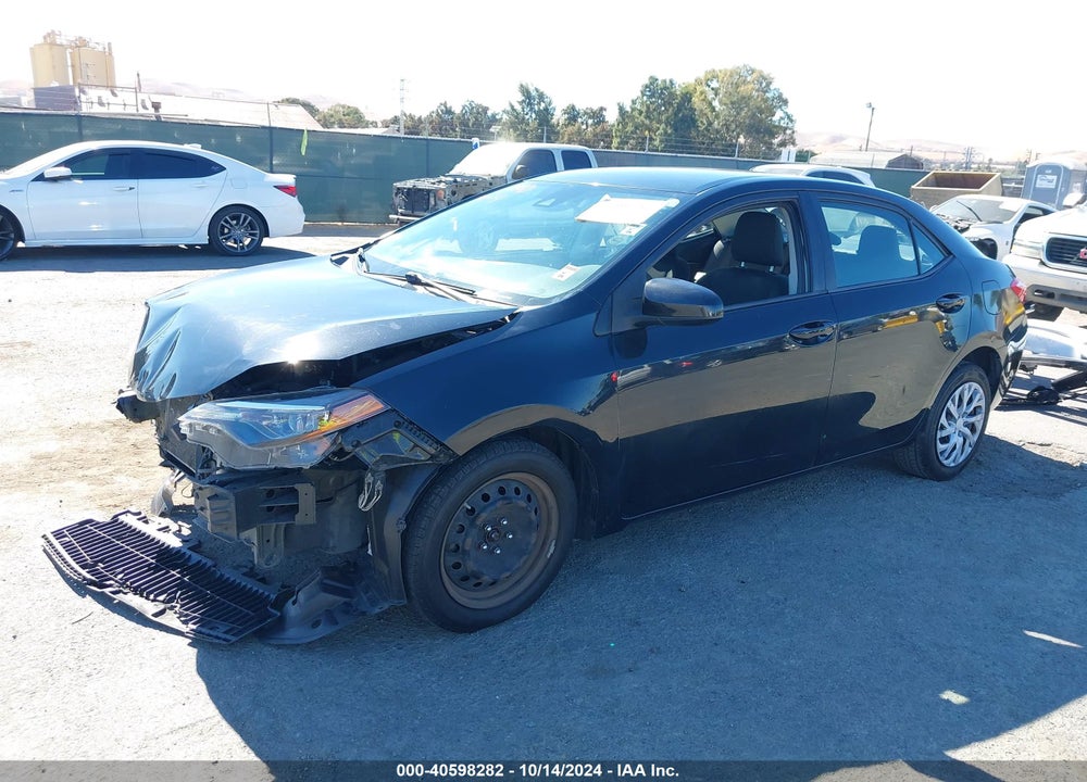 2017 TOYOTA COROLLA LE VIN: 2T1BURHE6HC926910