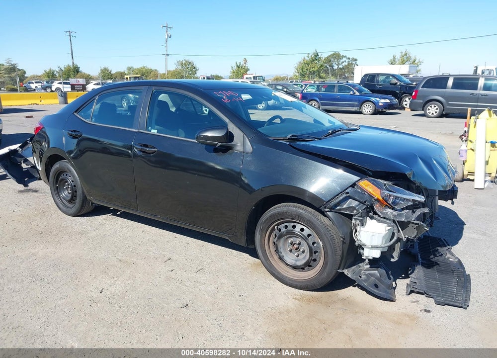 2017 TOYOTA COROLLA LE VIN: 2T1BURHE6HC926910