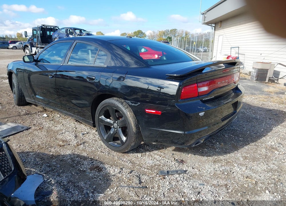 2012 DODGE CHARGER SXT VIN: 2C3CDXHG8CH149188