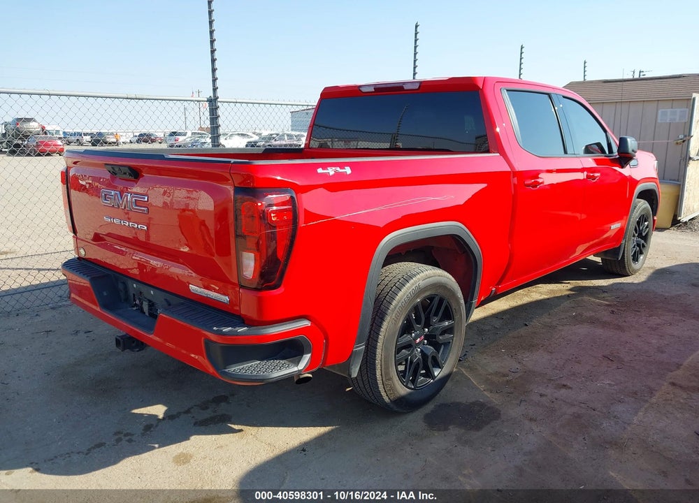 2024 GMC SIERRA 1500 4WD SHORT BOX ELEVATION WITH 3SB VIN: 3GTPUCEK1RG155101