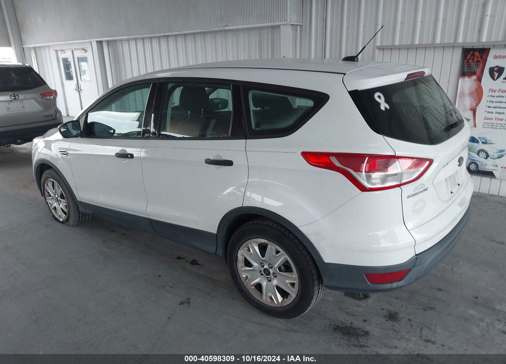 2013 FORD ESCAPE S VIN: 1FMCU0F73DUA20467