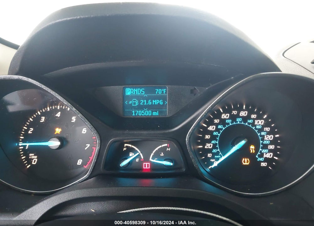 2013 FORD ESCAPE S VIN: 1FMCU0F73DUA20467