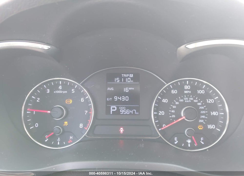 2016 KIA FORTE LX VIN: KNAFK5A83G5636511