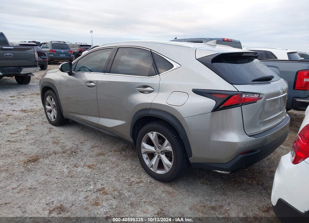 2017 LEXUS NX 200T VIN: JTJYARBZ8H2076000