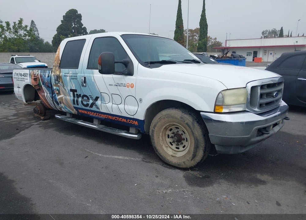 2004 FORD F-250 LARIAT/XL/XLT VIN: 1FTNW20S34EB10762