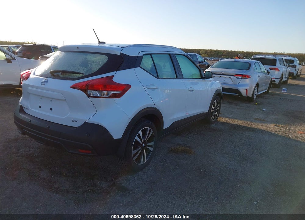 2020 NISSAN KICKS SV XTRONIC CVT VIN: 3N1CP5CV3LL536593