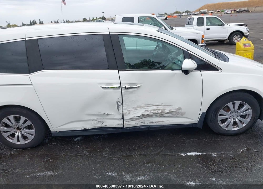 2014 HONDA ODYSSEY EX-L VIN: 5FNRL5H6XEB078718