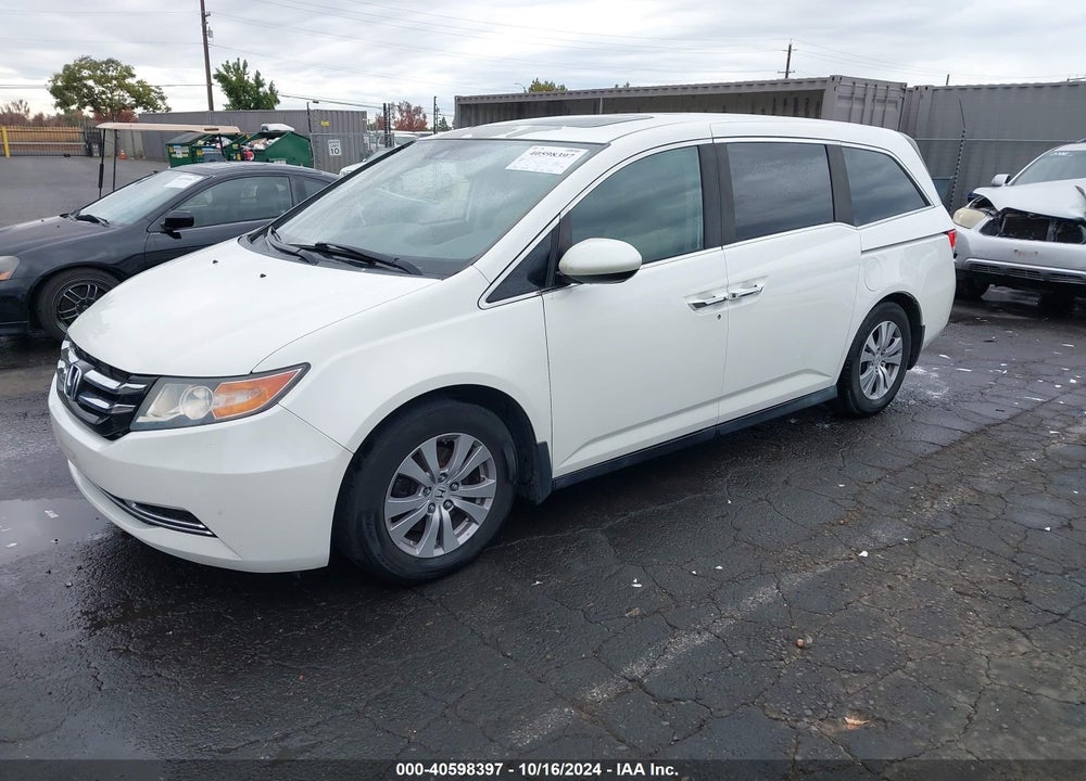 2014 HONDA ODYSSEY EX-L VIN: 5FNRL5H6XEB078718