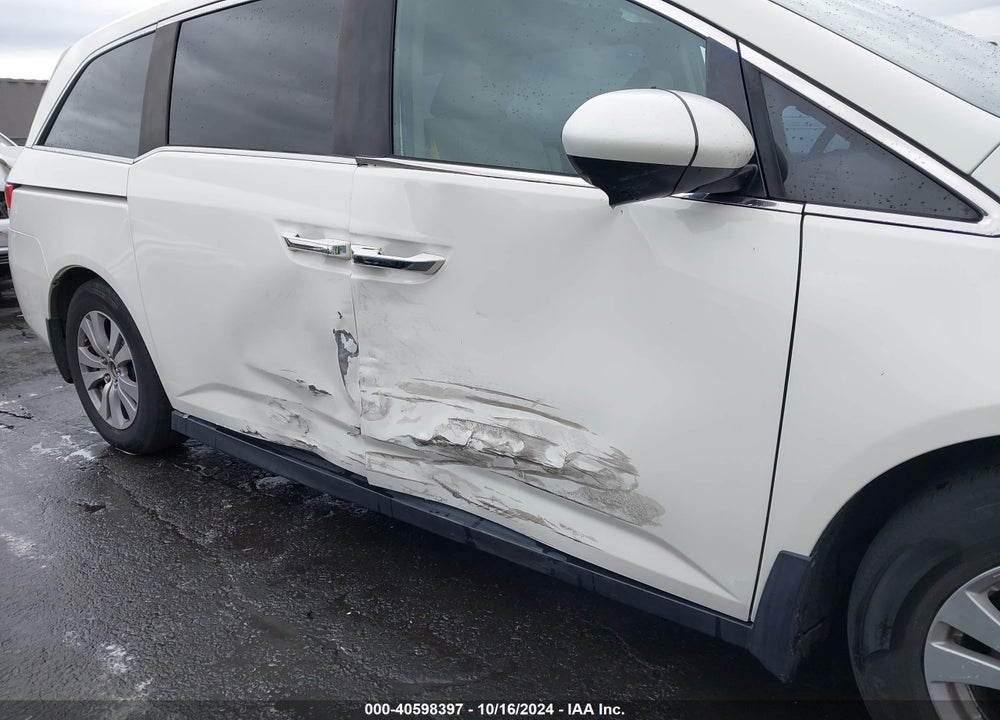 2014 HONDA ODYSSEY EX-L VIN: 5FNRL5H6XEB078718