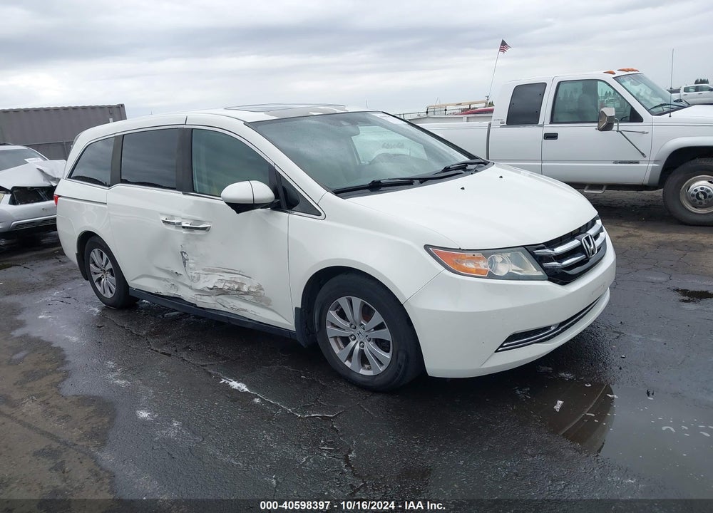 2014 HONDA ODYSSEY EX-L VIN: 5FNRL5H6XEB078718
