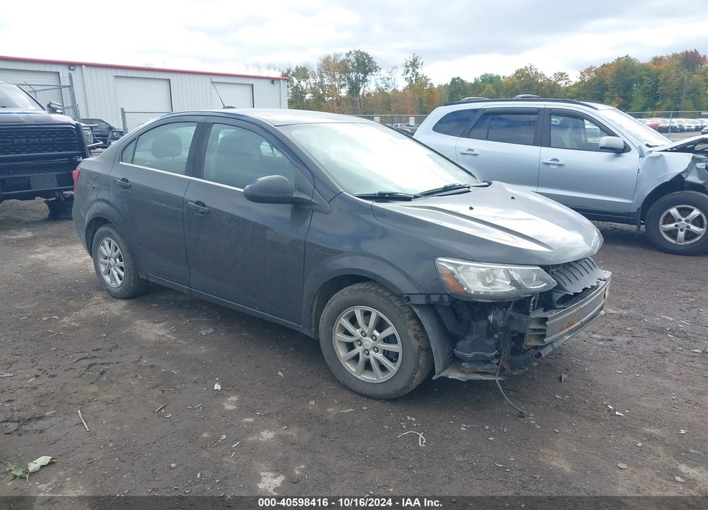 2017 CHEVROLET SONIC LT AUTO VIN: 1G1JD5SH4H4120051