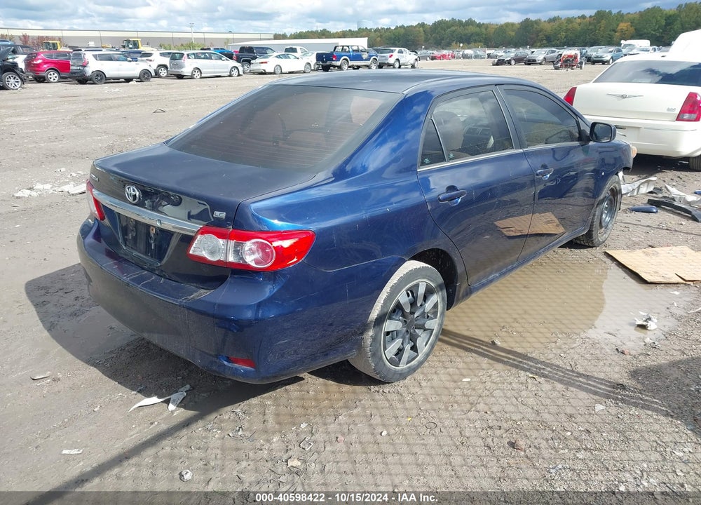 2013 TOYOTA COROLLA LE VIN: 5YFBU4EE6DP159755
