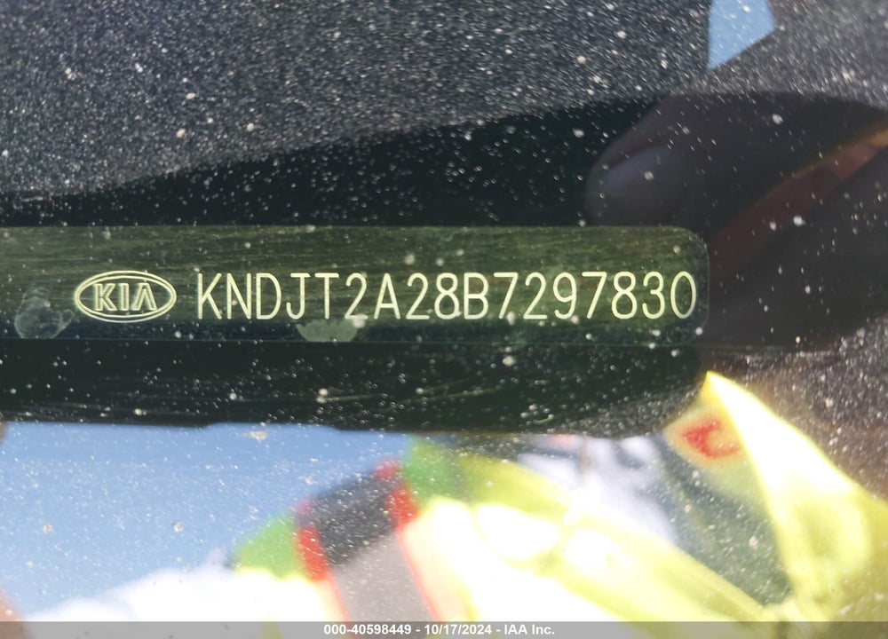 2011 KIA SOUL VIN: KNDJT2A28B7297830