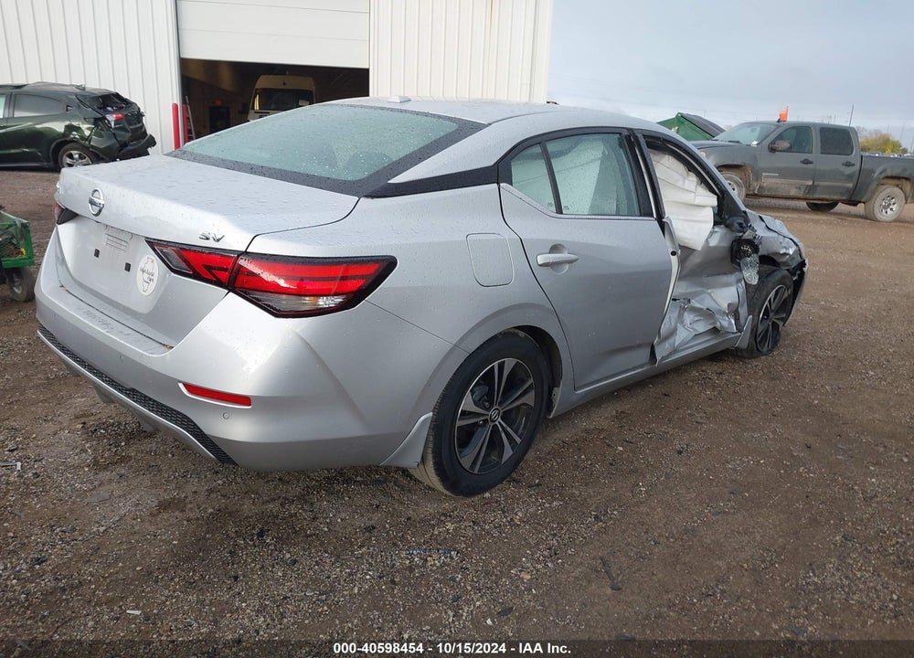 2021 NISSAN SENTRA SV XTRONIC CVT VIN: 3N1AB8CV4MY306024