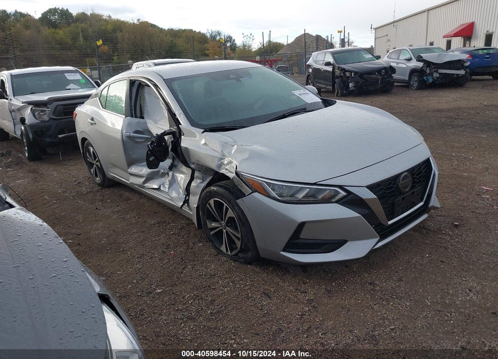 2021 NISSAN SENTRA SV XTRONIC CVT VIN: 3N1AB8CV4MY306024