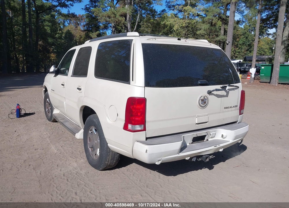 2005 CADILLAC ESCALADE STANDARD VIN: 1GYEK63N25R214897