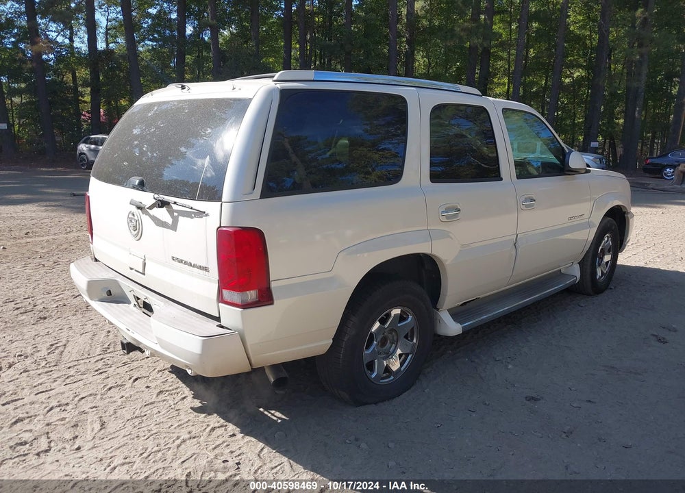 2005 CADILLAC ESCALADE STANDARD VIN: 1GYEK63N25R214897