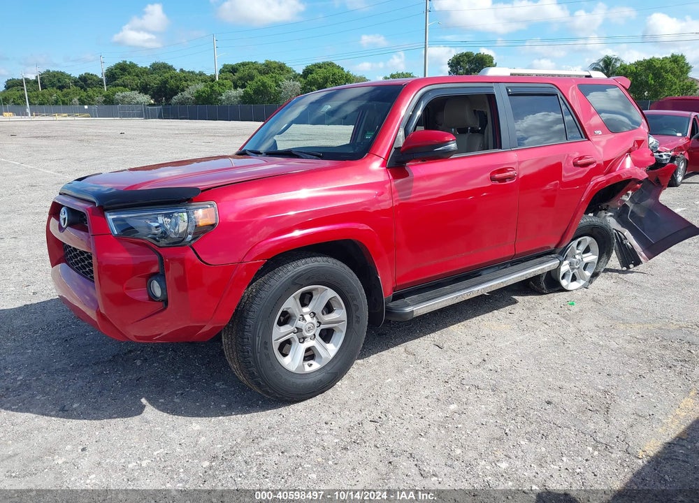 2018 TOYOTA 4RUNNER VIN: JTEZU5JR3J5185781