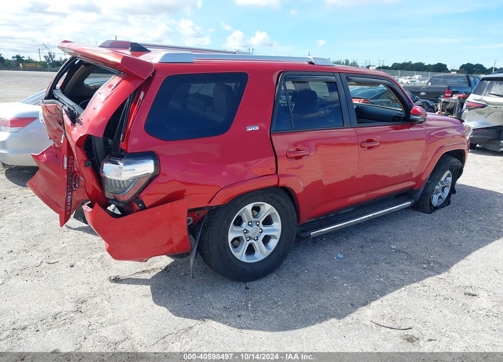 2018 TOYOTA 4RUNNER VIN: JTEZU5JR3J5185781