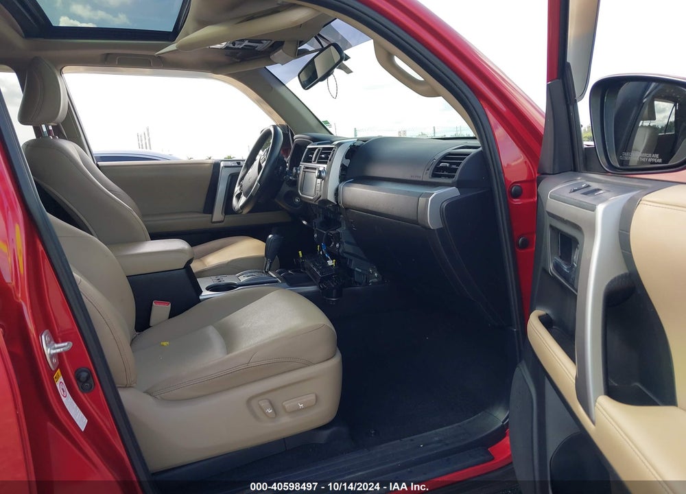 2018 TOYOTA 4RUNNER VIN: JTEZU5JR3J5185781