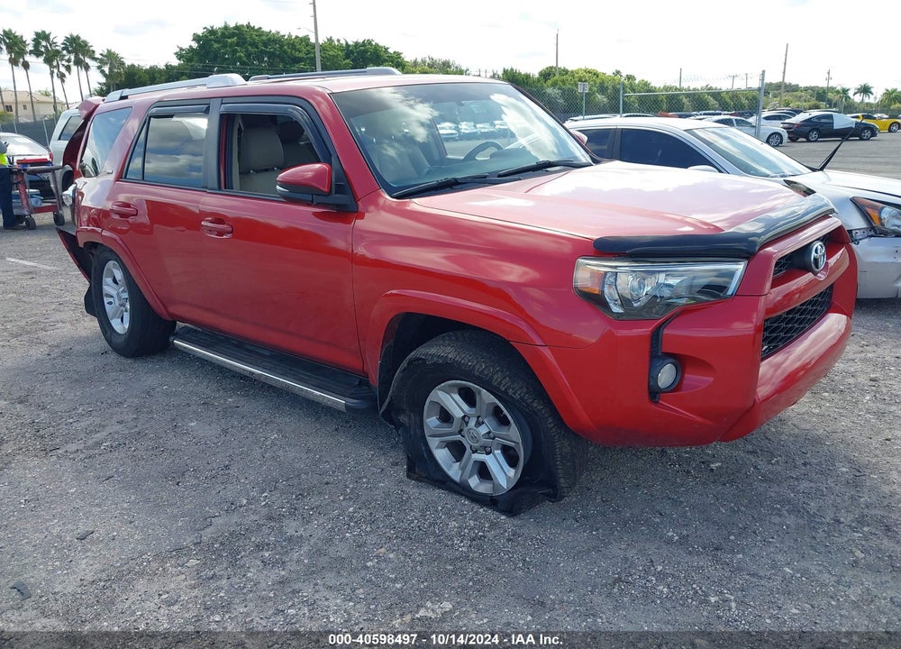 2018 TOYOTA 4RUNNER VIN: JTEZU5JR3J5185781