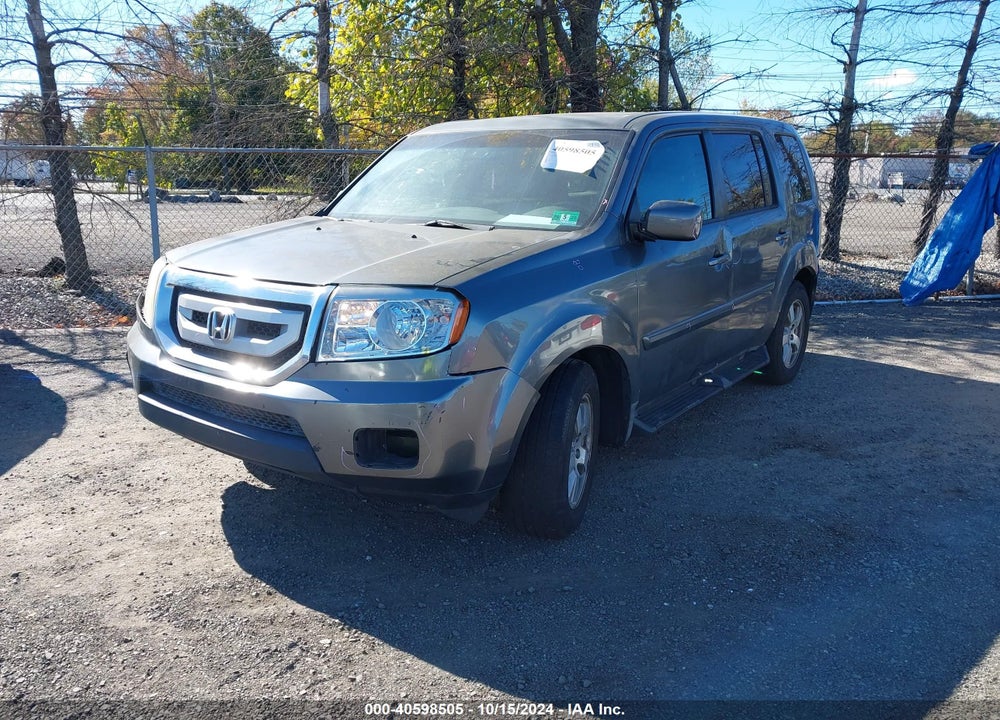 2011 HONDA PILOT EX-L VIN: 5FNYF3H63BB038550