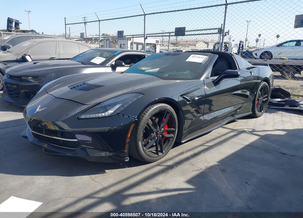 2016 CHEVROLET CORVETTE STINGRAY VIN: 1G1YF2D78G5104830