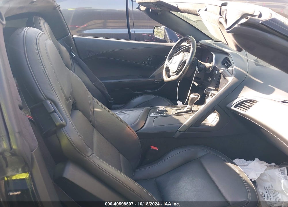 2016 CHEVROLET CORVETTE STINGRAY VIN: 1G1YF2D78G5104830