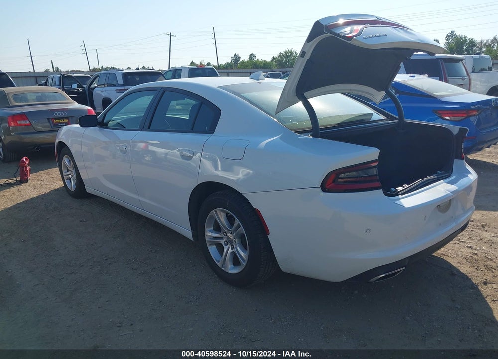 2023 DODGE CHARGER SXT VIN: 2C3CDXBG6PH522453