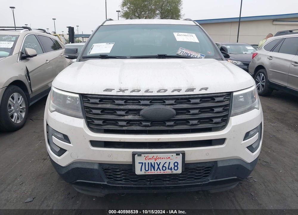 2017 FORD EXPLORER SPORT VIN: 1FM5K8GT1HGD89647