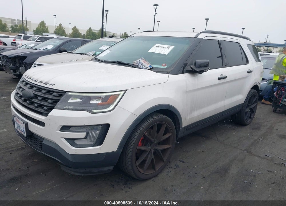 2017 FORD EXPLORER SPORT VIN: 1FM5K8GT1HGD89647