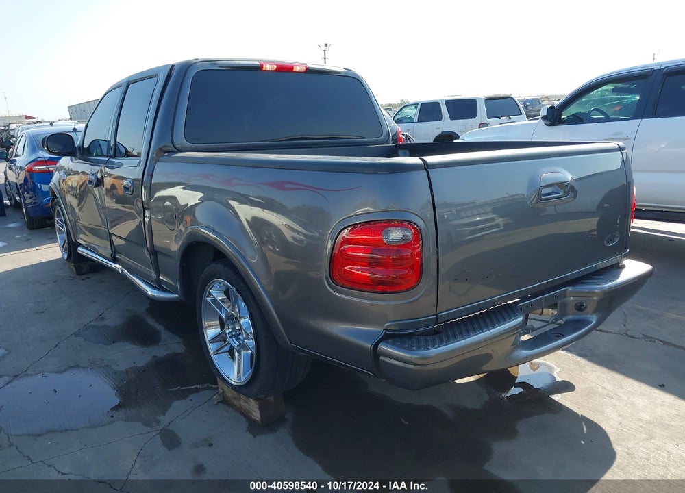 2002 FORD F-150 LARIAT VIN: 1FTRW073X2KC96044