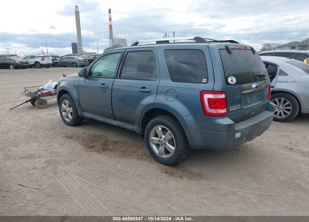 2011 FORD ESCAPE LIMITED VIN: 1FMCU9E71BKA26556