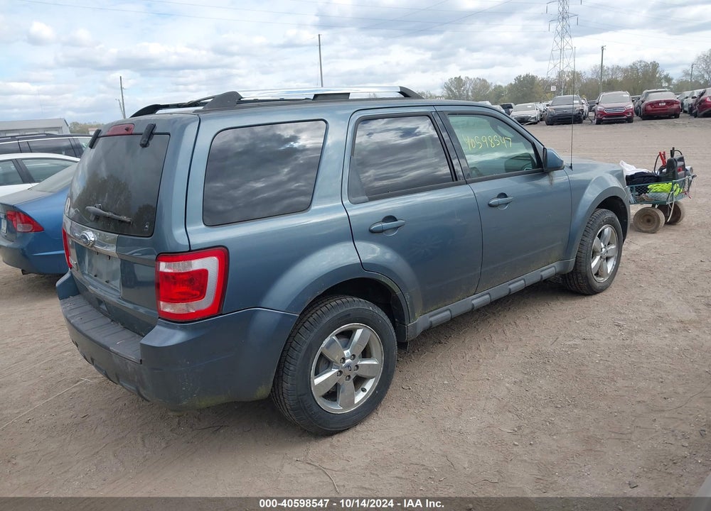 2011 FORD ESCAPE LIMITED VIN: 1FMCU9E71BKA26556