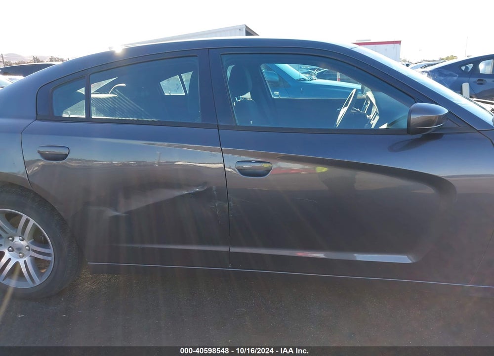 2013 DODGE CHARGER SE VIN: 2C3CDXBG5DH637153