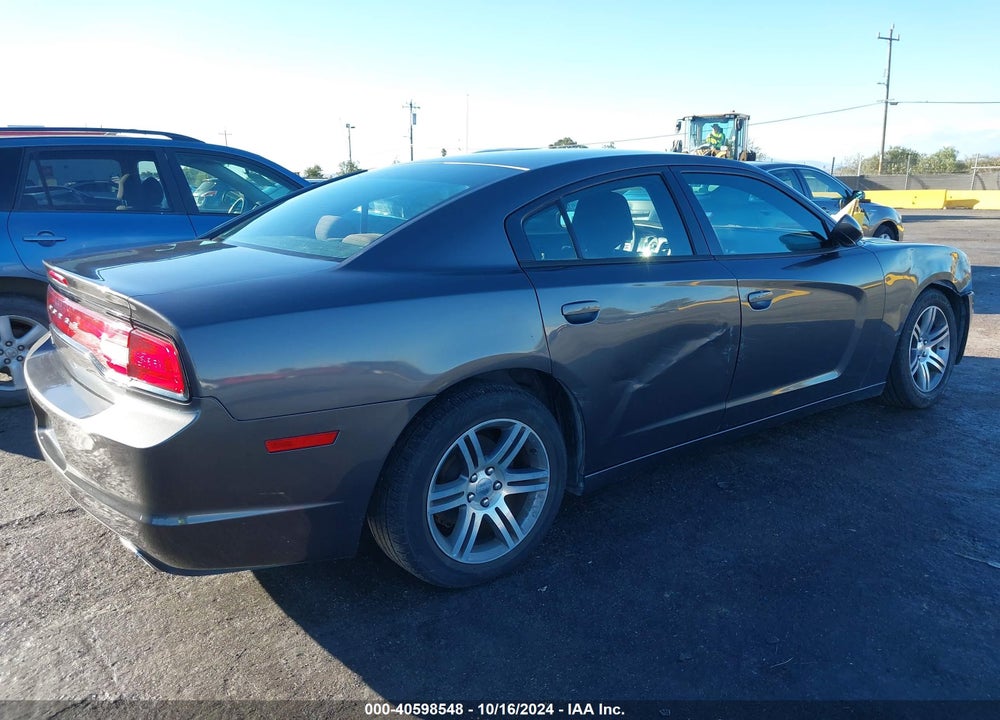 2013 DODGE CHARGER SE VIN: 2C3CDXBG5DH637153