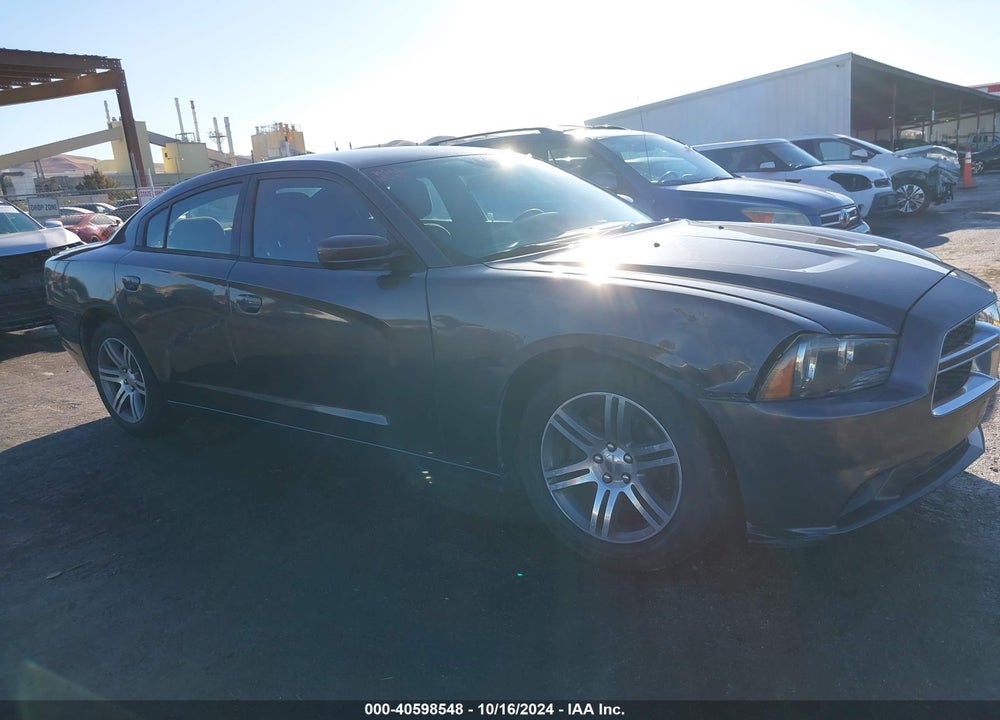 2013 DODGE CHARGER SE VIN: 2C3CDXBG5DH637153