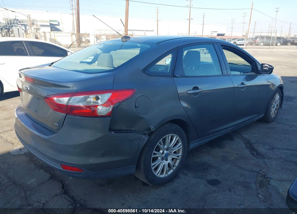 2012 FORD FOCUS SE VIN: 1FAHP3F23CL373356