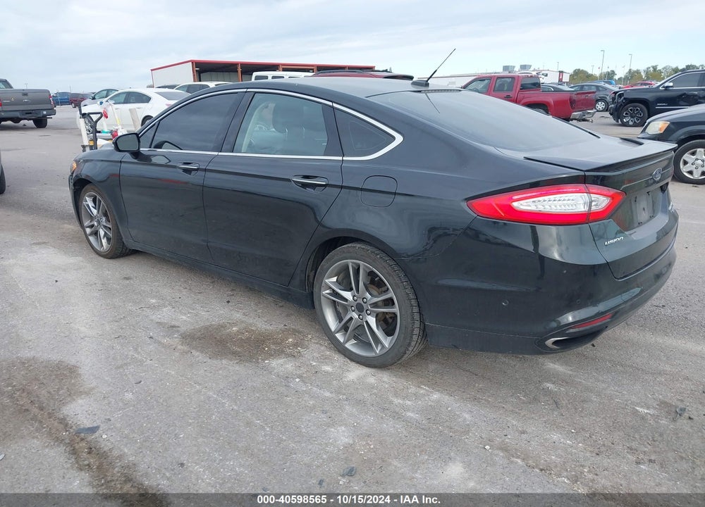 2013 FORD FUSION VIN: 3FA6P0K95DR323957
