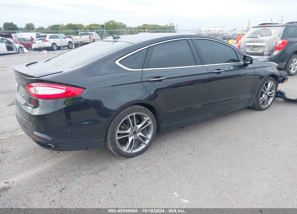 2013 FORD FUSION VIN: 3FA6P0K95DR323957