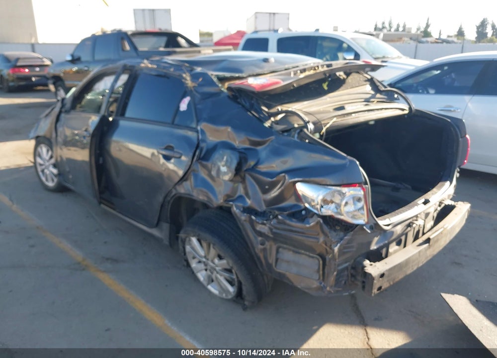 2009 TOYOTA COROLLA XLE VIN: 1NXBU40E59Z141423