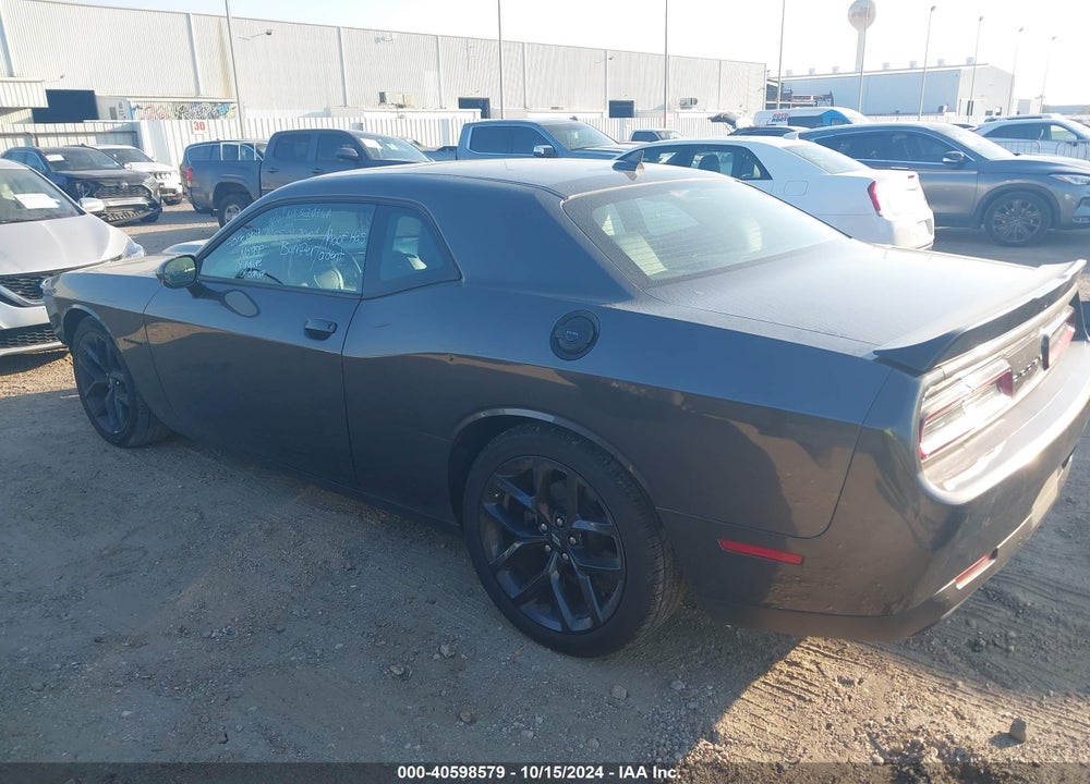 2022 DODGE CHALLENGER R/T VIN: 2C3CDZBT0NH233798