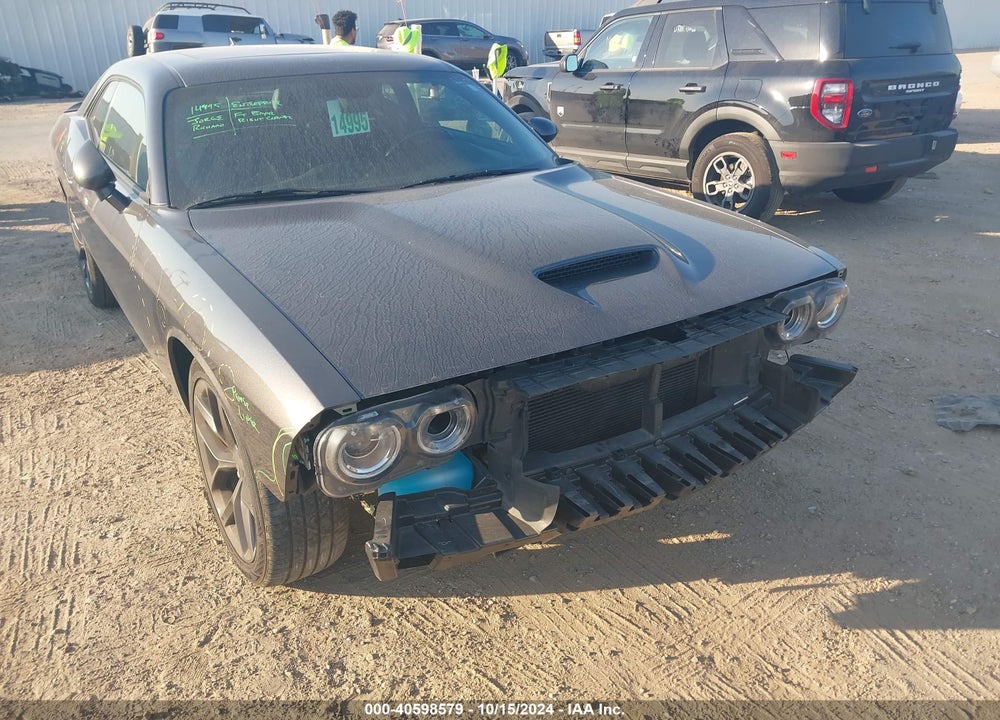 2022 DODGE CHALLENGER R/T VIN: 2C3CDZBT0NH233798