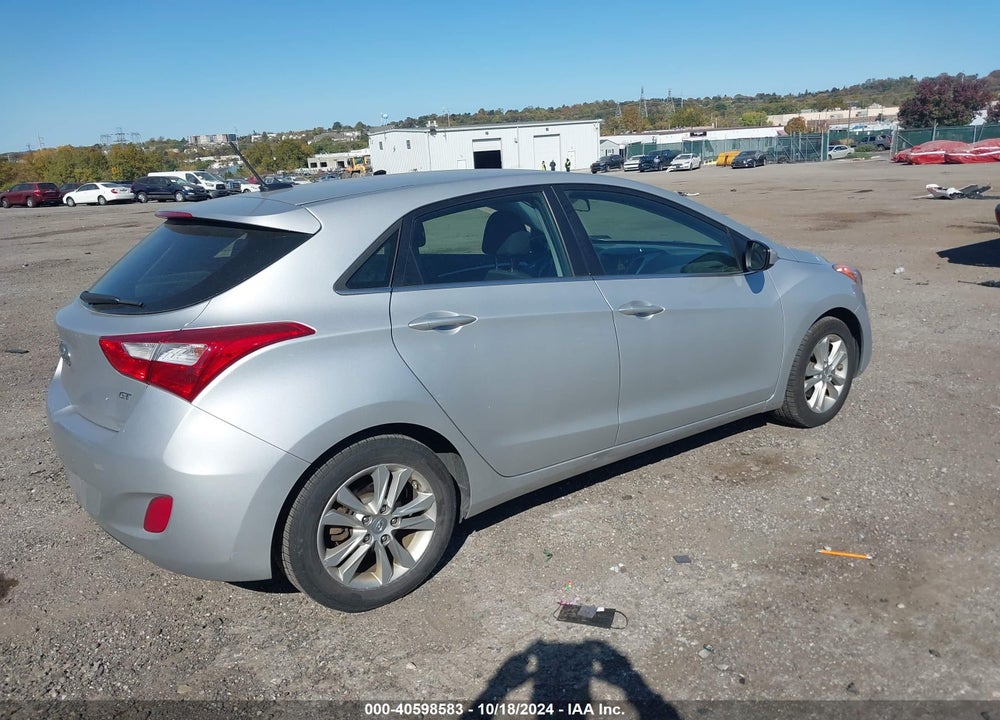 2014 HYUNDAI ELANTRA GT VIN: KMHD35LH8EU186714