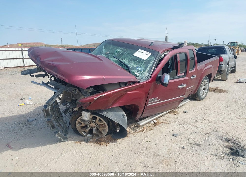 2013 GMC SIERRA 1500 SLE VIN: 3GTP1VE02DG224566