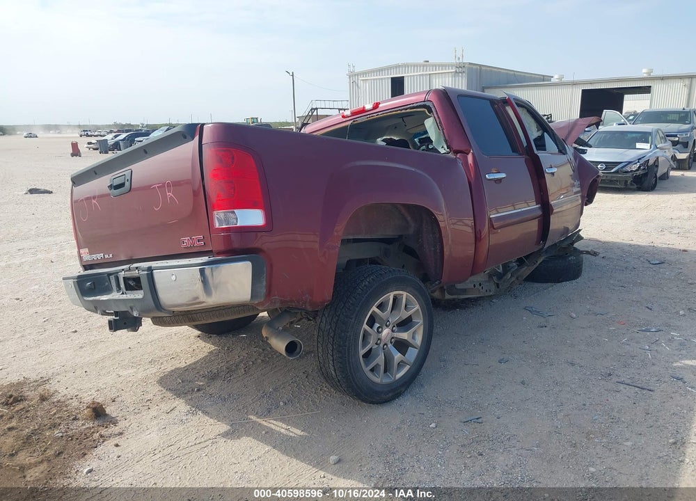 2013 GMC SIERRA 1500 SLE VIN: 3GTP1VE02DG224566