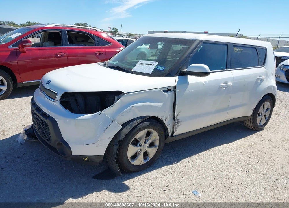 2016 KIA SOUL VIN: KNDJN2A26G7310401