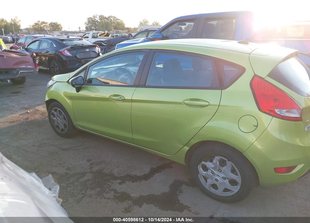 2012 FORD FIESTA SE VIN: 3FADP4EJ8CM218037