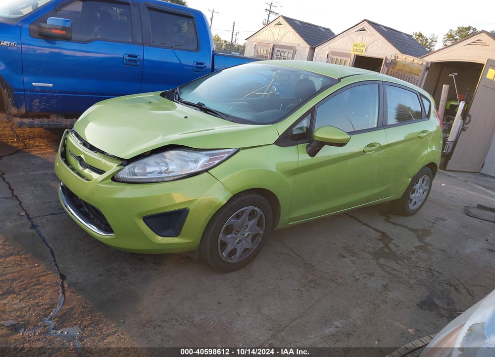 2012 FORD FIESTA SE VIN: 3FADP4EJ8CM218037