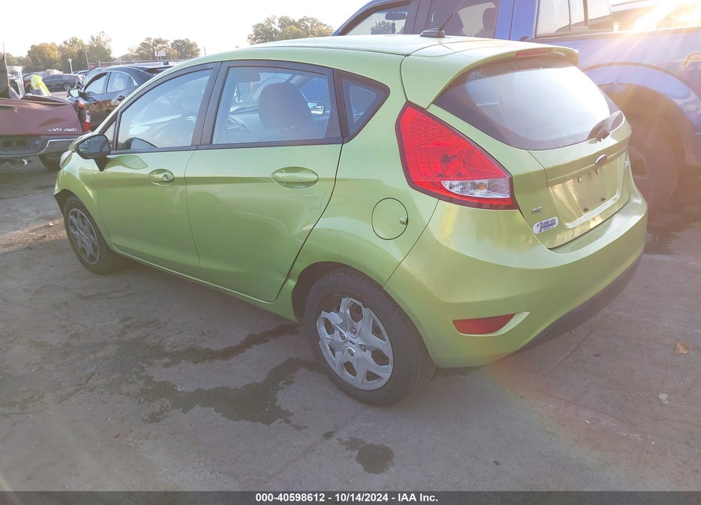2012 FORD FIESTA SE VIN: 3FADP4EJ8CM218037